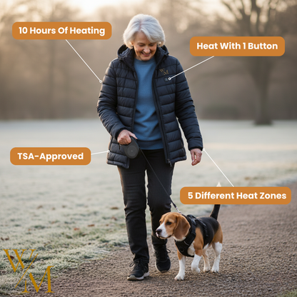 WM® Unisex Heating Jacket, Stay Heated